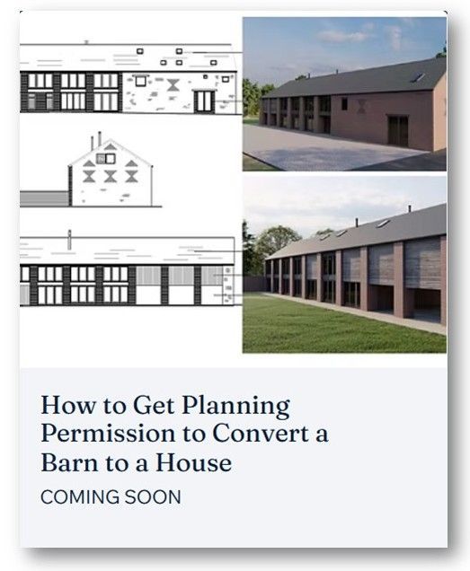 get permission to convert a barn to a house