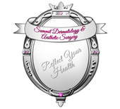 A logo for summit dermatology and aesthetic surgery