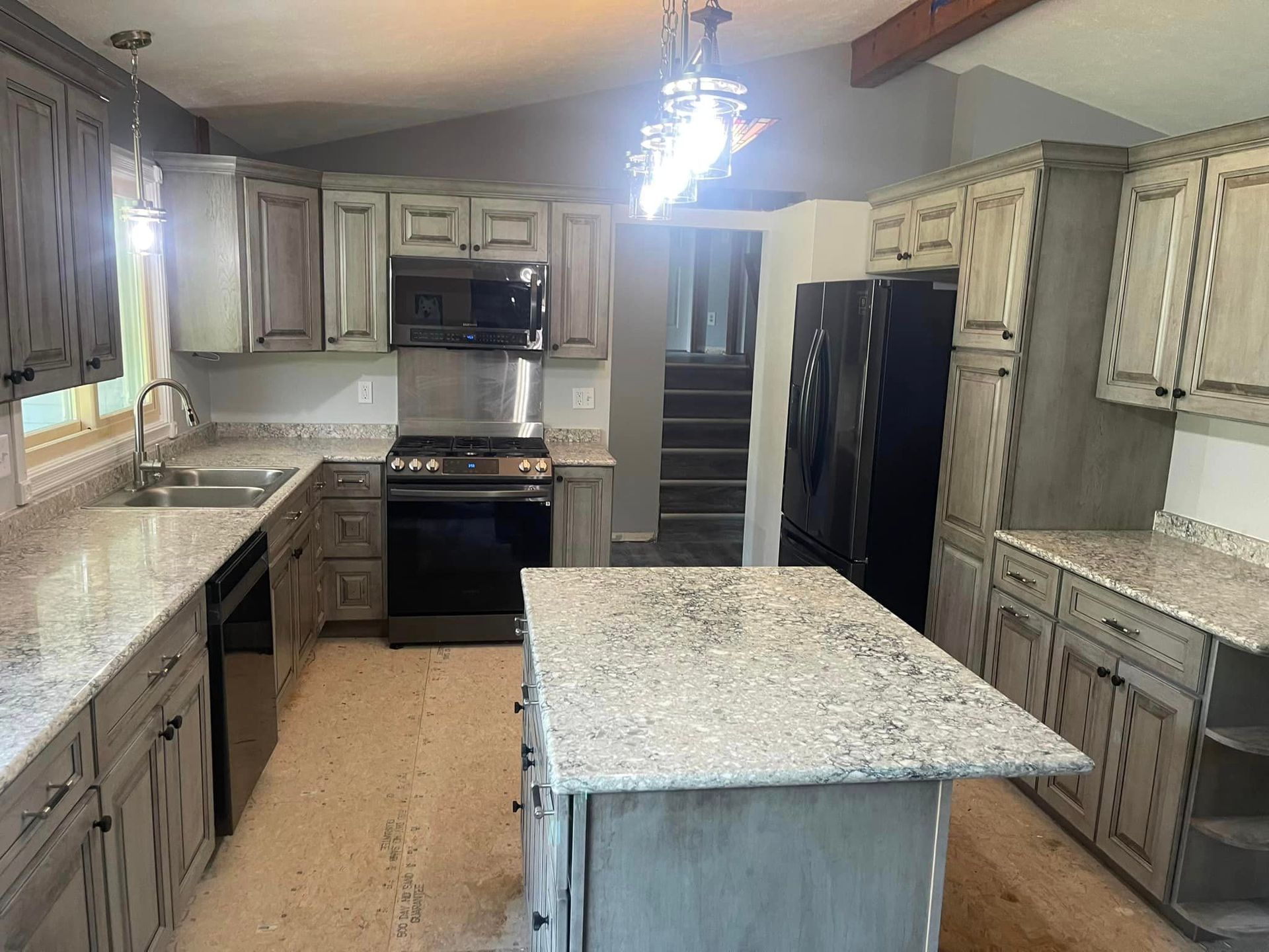 Traditional/Rustic Kitchen Remodel in Lansing, MI by Chloe Construction LLC project photo
