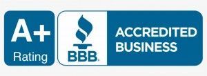 A+ BBB Better Business Bureau Logo for Seniorcare USA