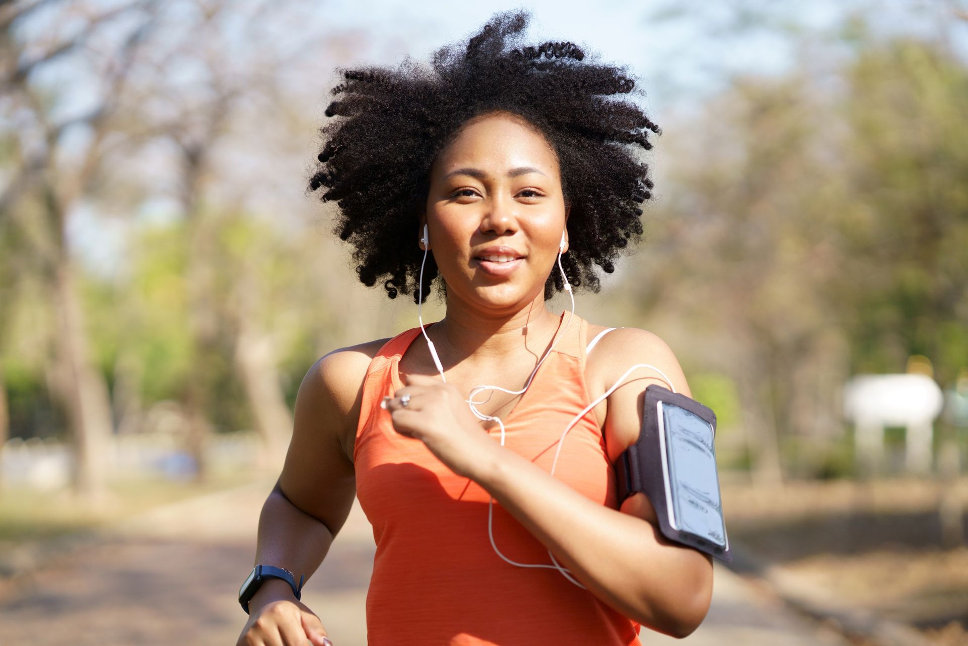 Woman Running - Richardson, TX - Wellness with Hypnosis