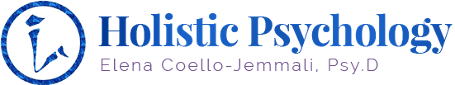 A logo for holistic psychology elena coello-jemmali