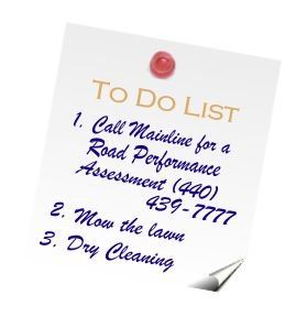 ToDo list on a clipboard
