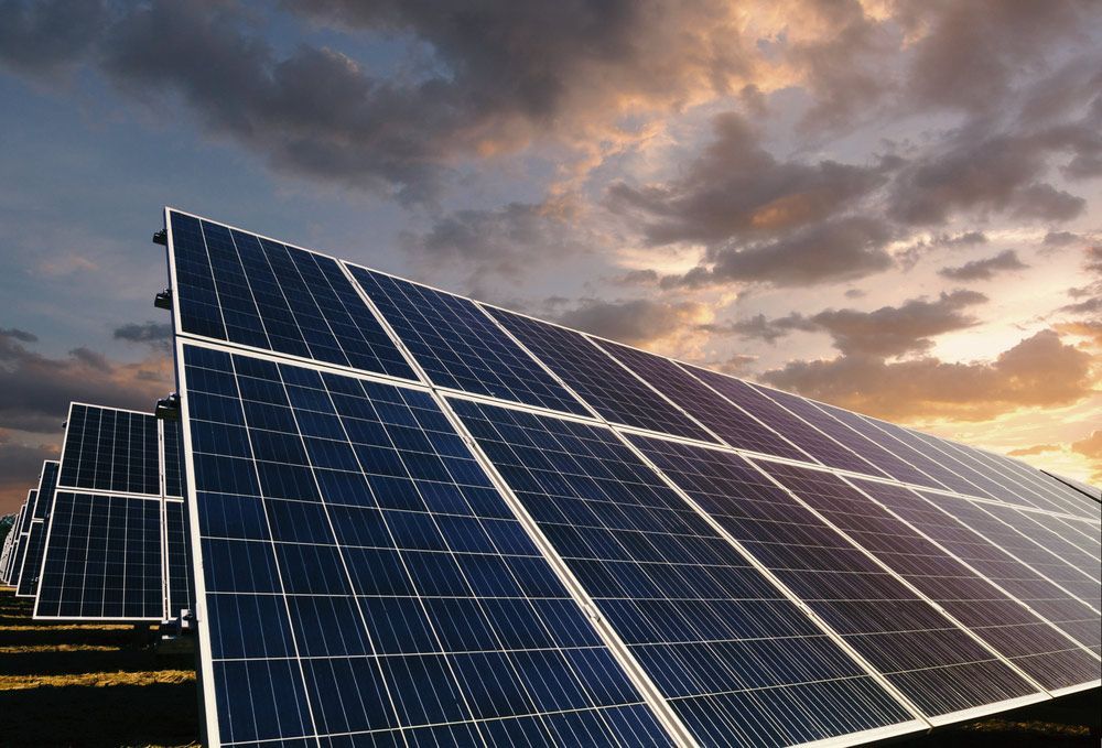 Closer Look Of A Quality Commercial Solar Panel