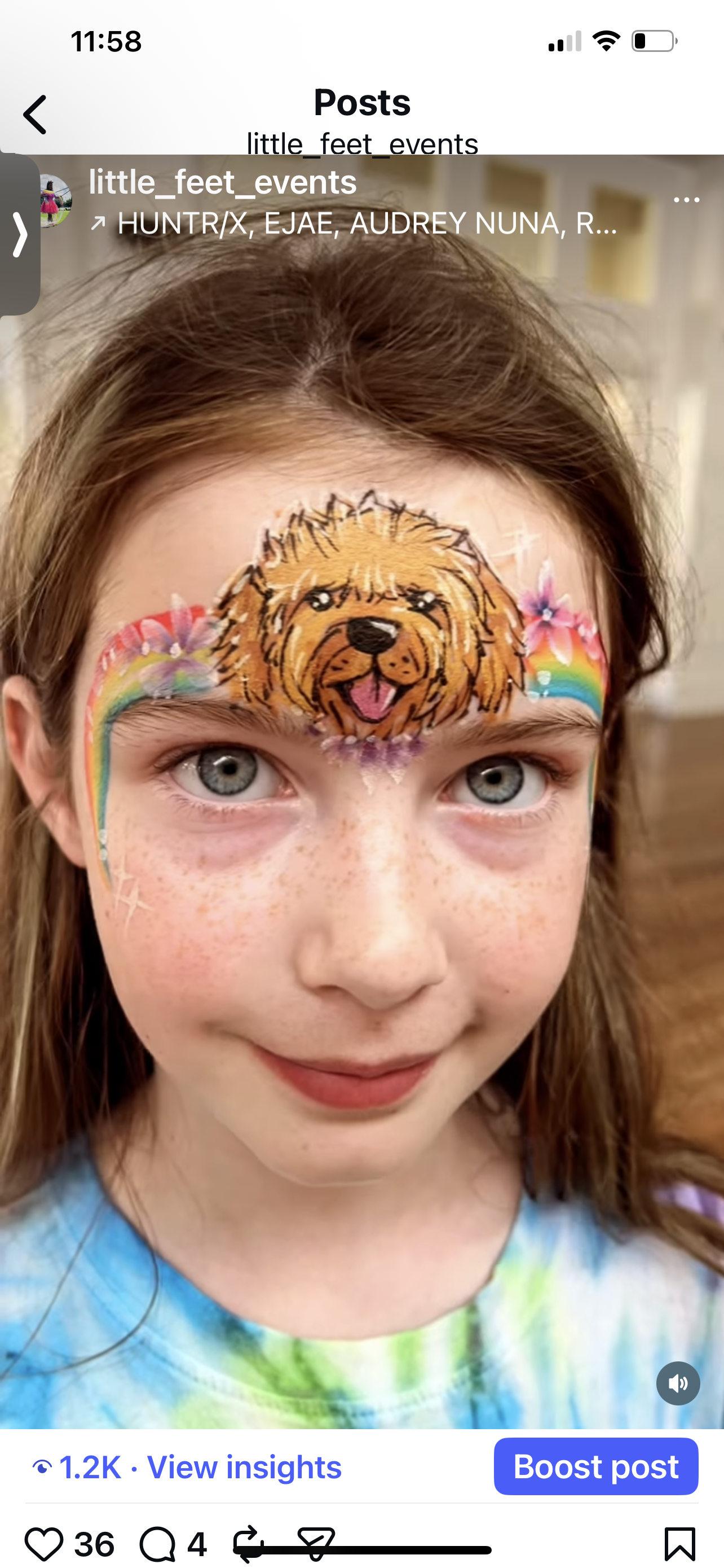 Rainbow Dog