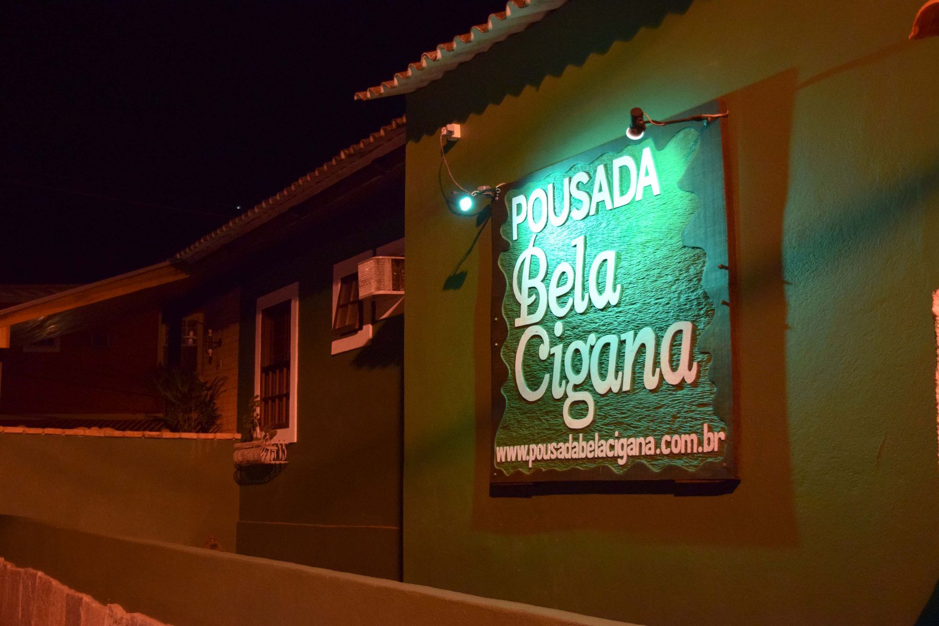 entrada pousada bela cigana