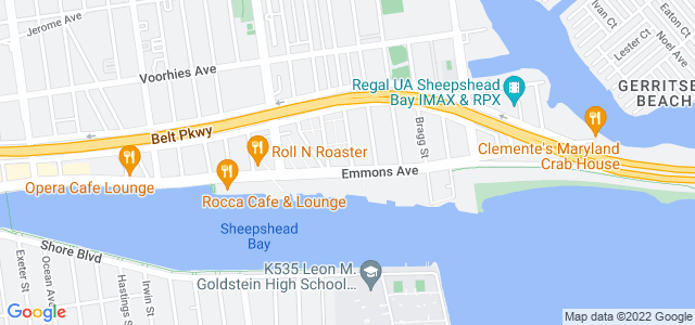 Map of business location