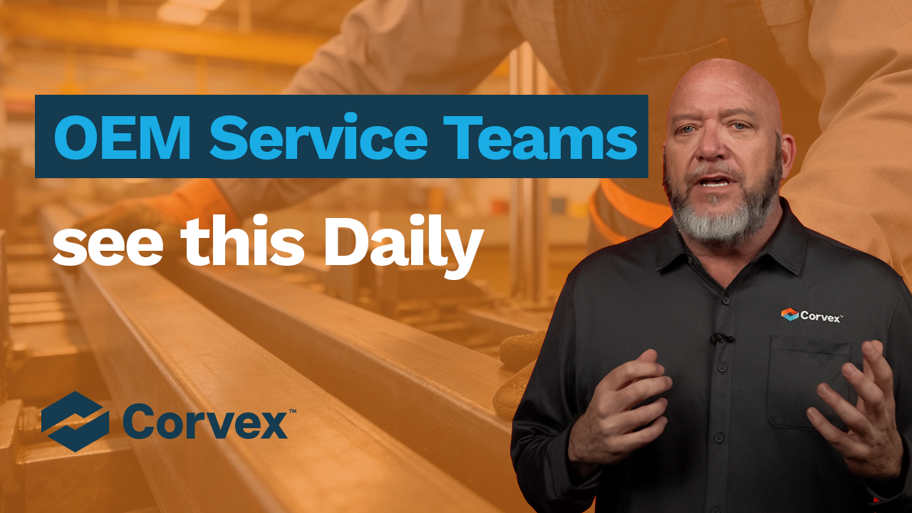 Corvex video for OEM manufacturers: Daily Issues on the Plant Floor