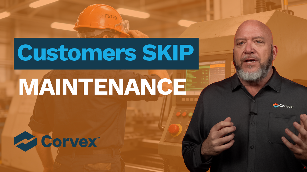 Corvex video for OEM manufacturers: Daily Issues on the Plant Floor