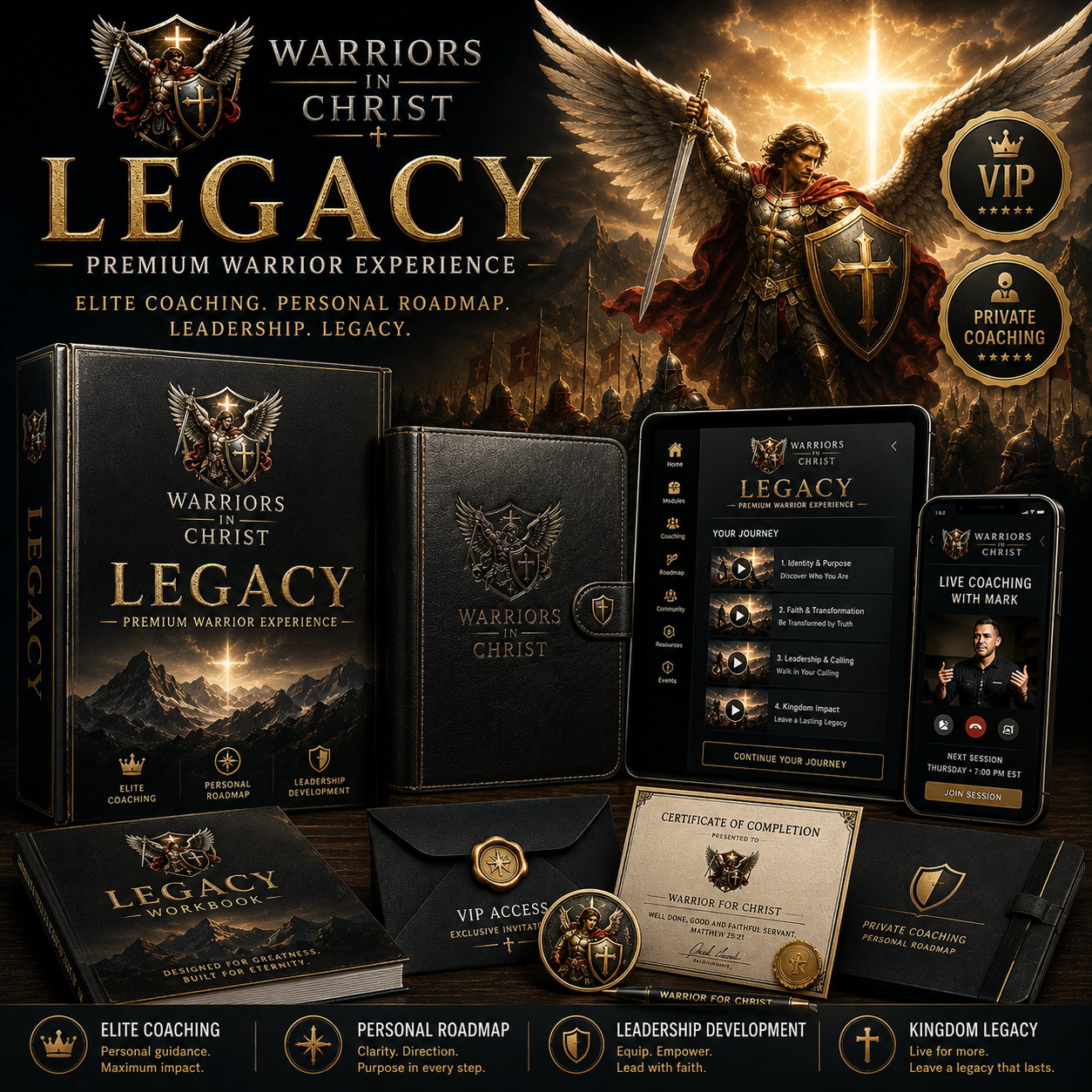 Premium Warrior Experience (per course)