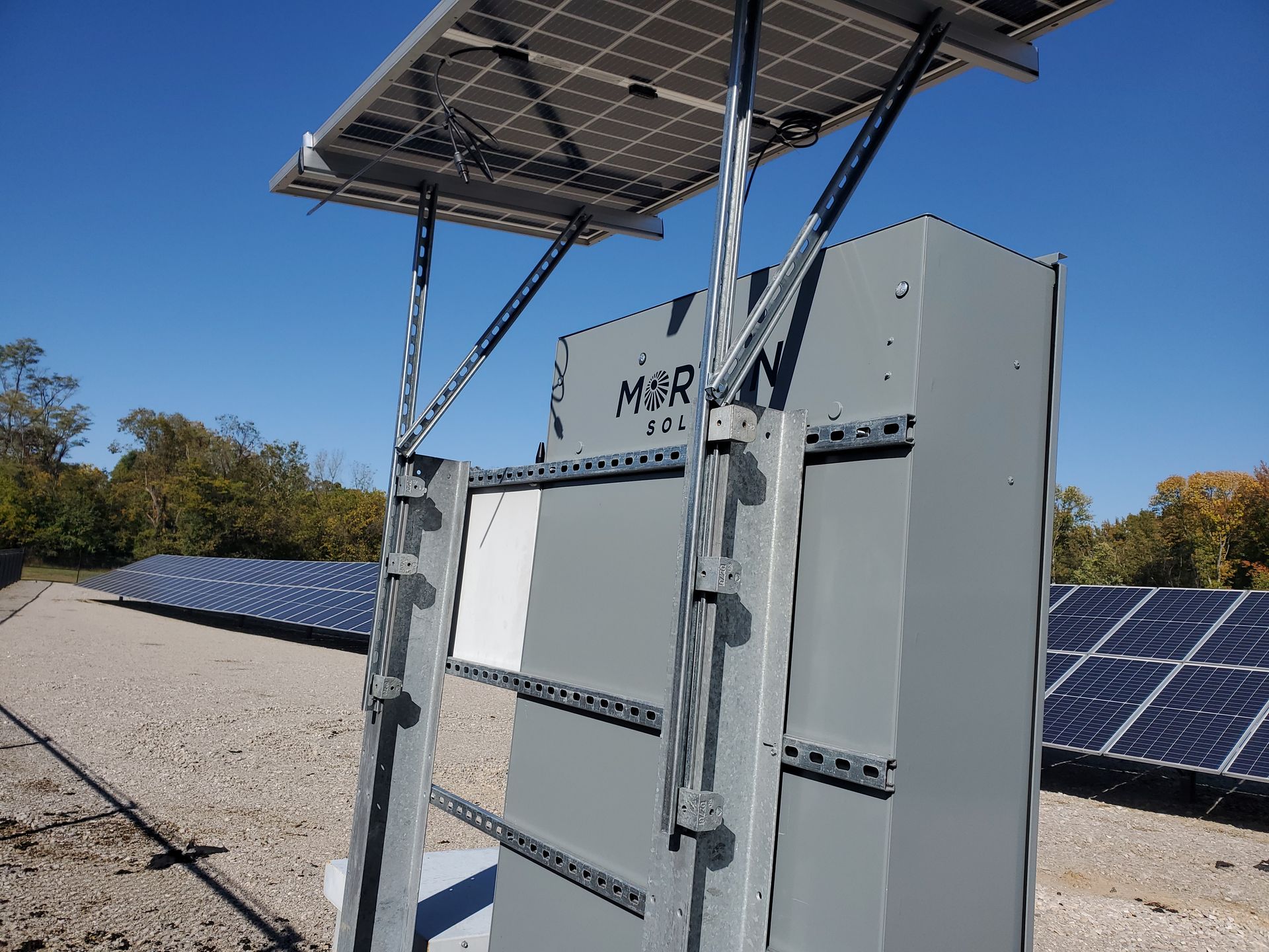 Solar panel box