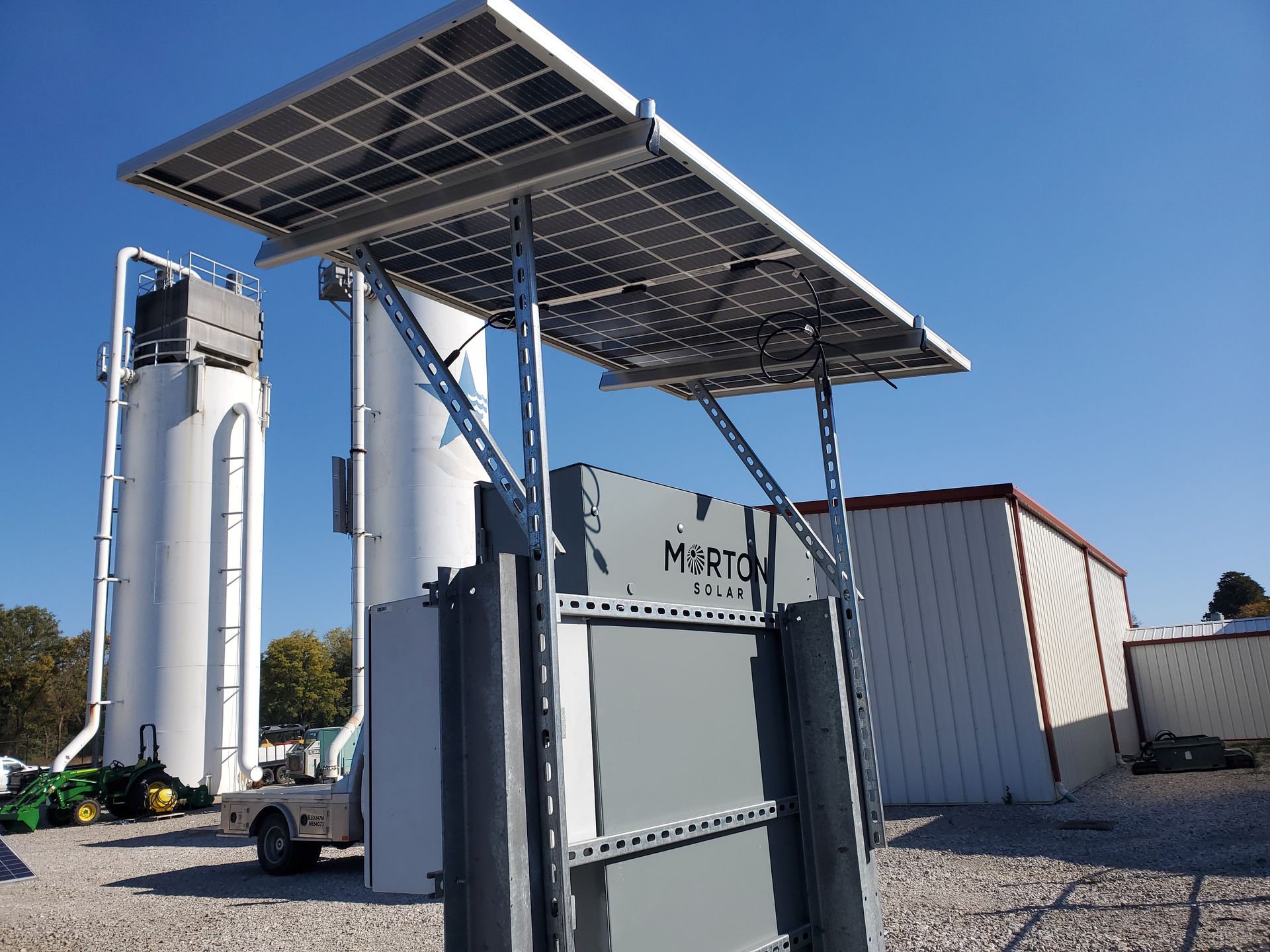 Solar panel box