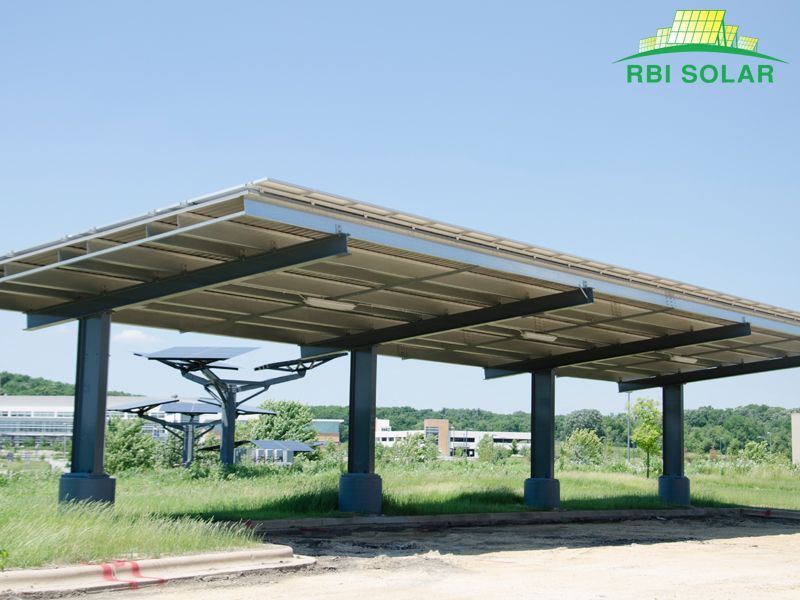 Solar Canopy Viewed in RBI Solar