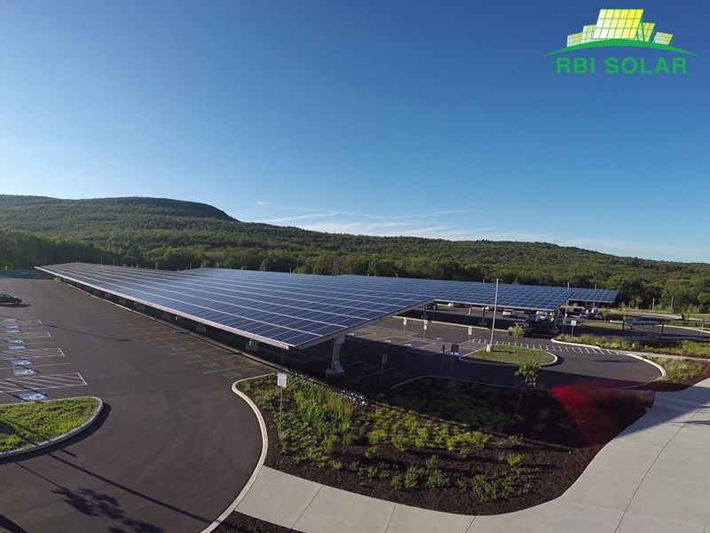 Solar Canopy Viewed in RBI Solar