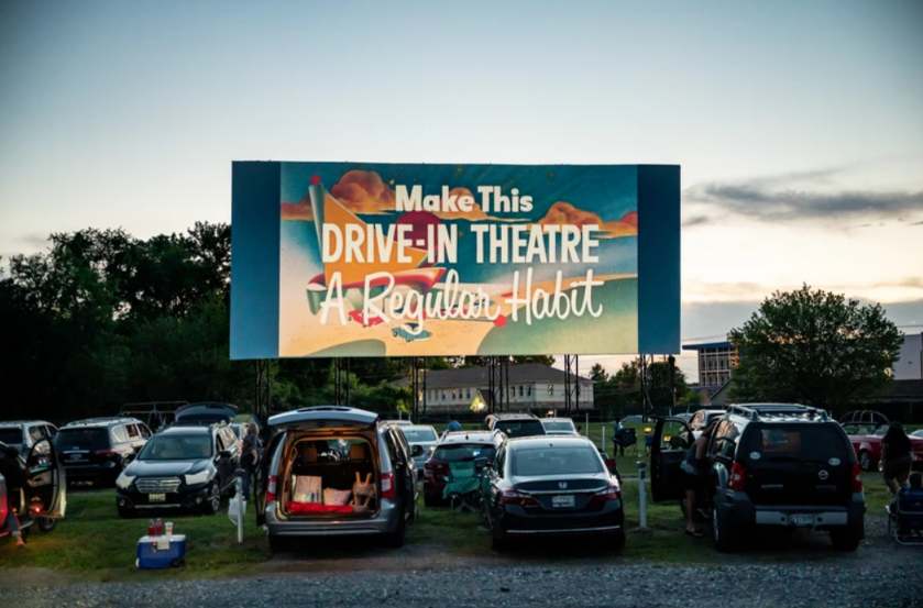 Bengies Drive-in movie screen