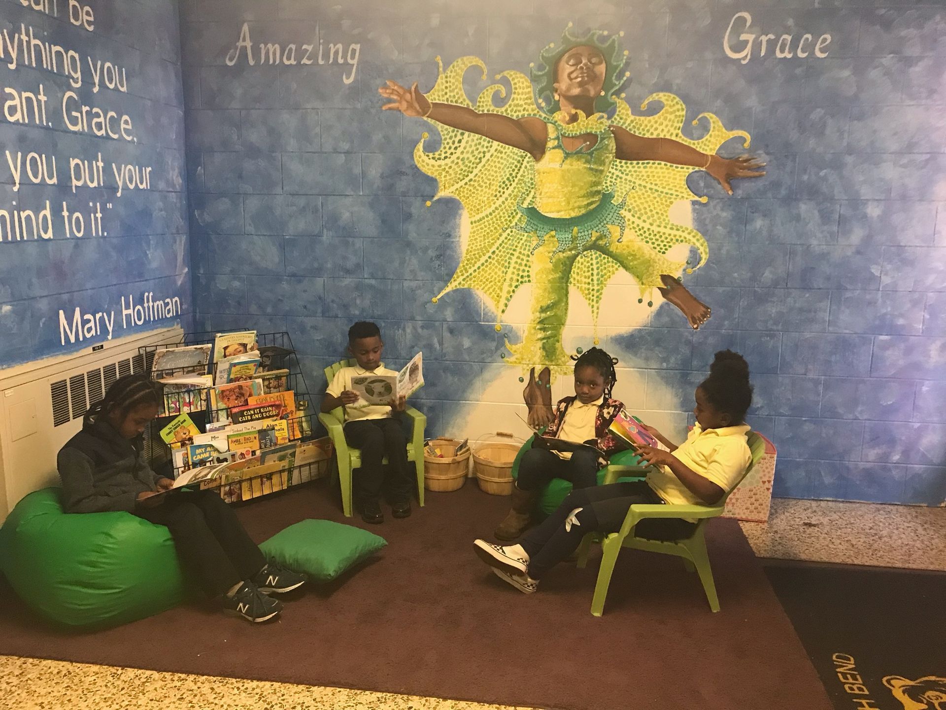 Books Nooks at North Bend Elementary
