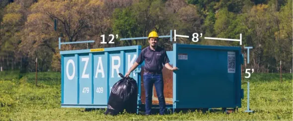 15 Yard Dumpster