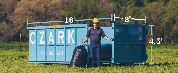 20 Yard Dumpster