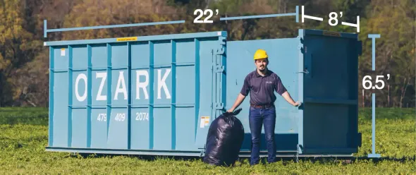 40 Yard Dumpster