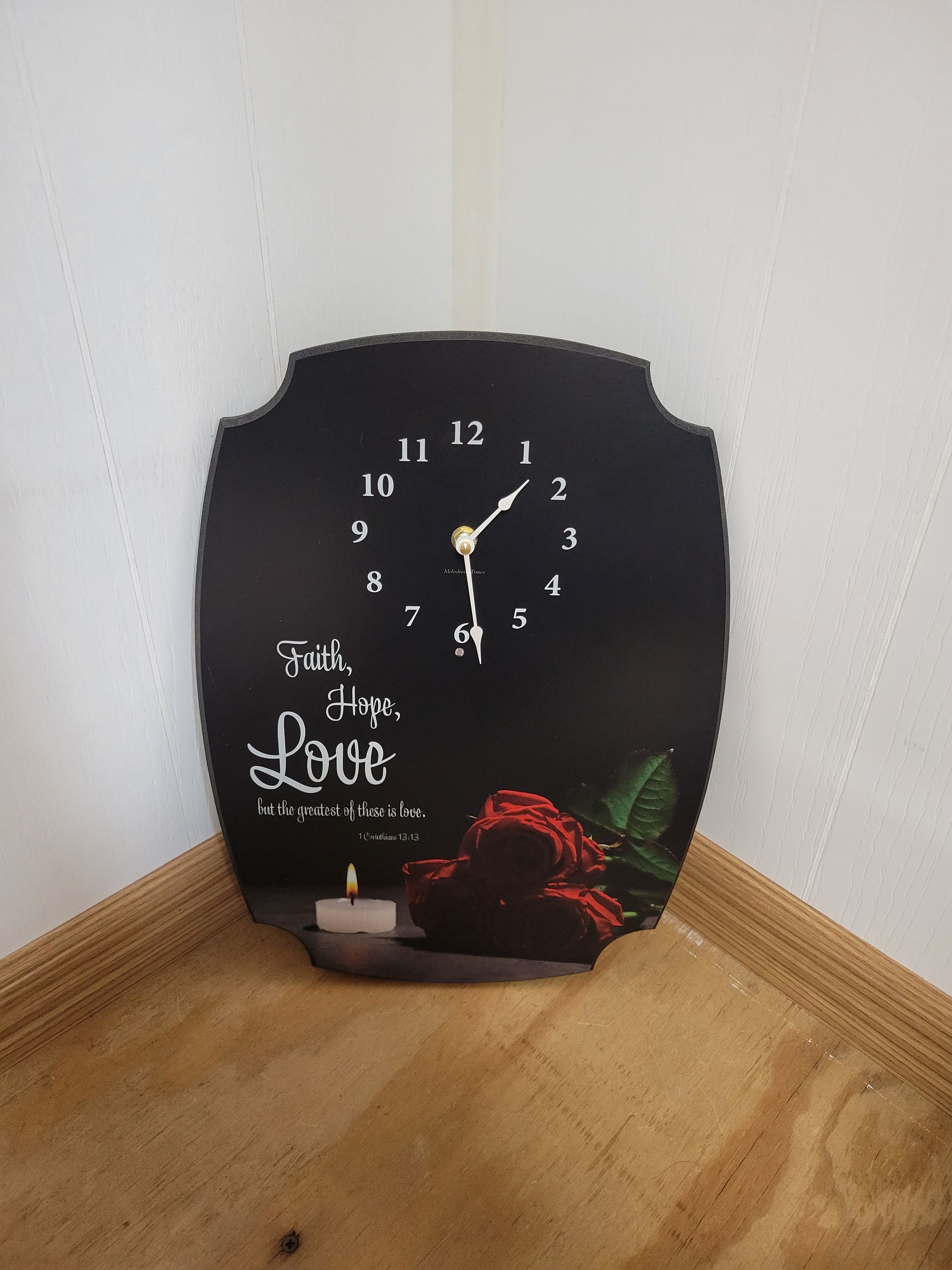 Custom Musical Clock Black — New Holland, PA — Cedar Lane Dry Goods and Quilts