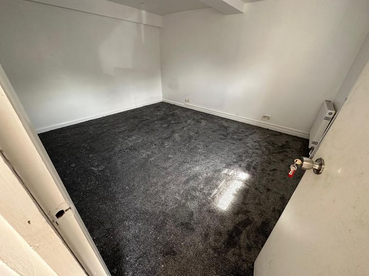 New carpet fitted in a bedroom