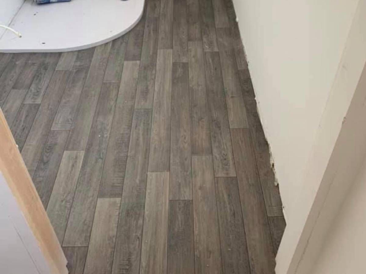 Derbyshire Flooring Specialists basket weave LVT flooring in Derby