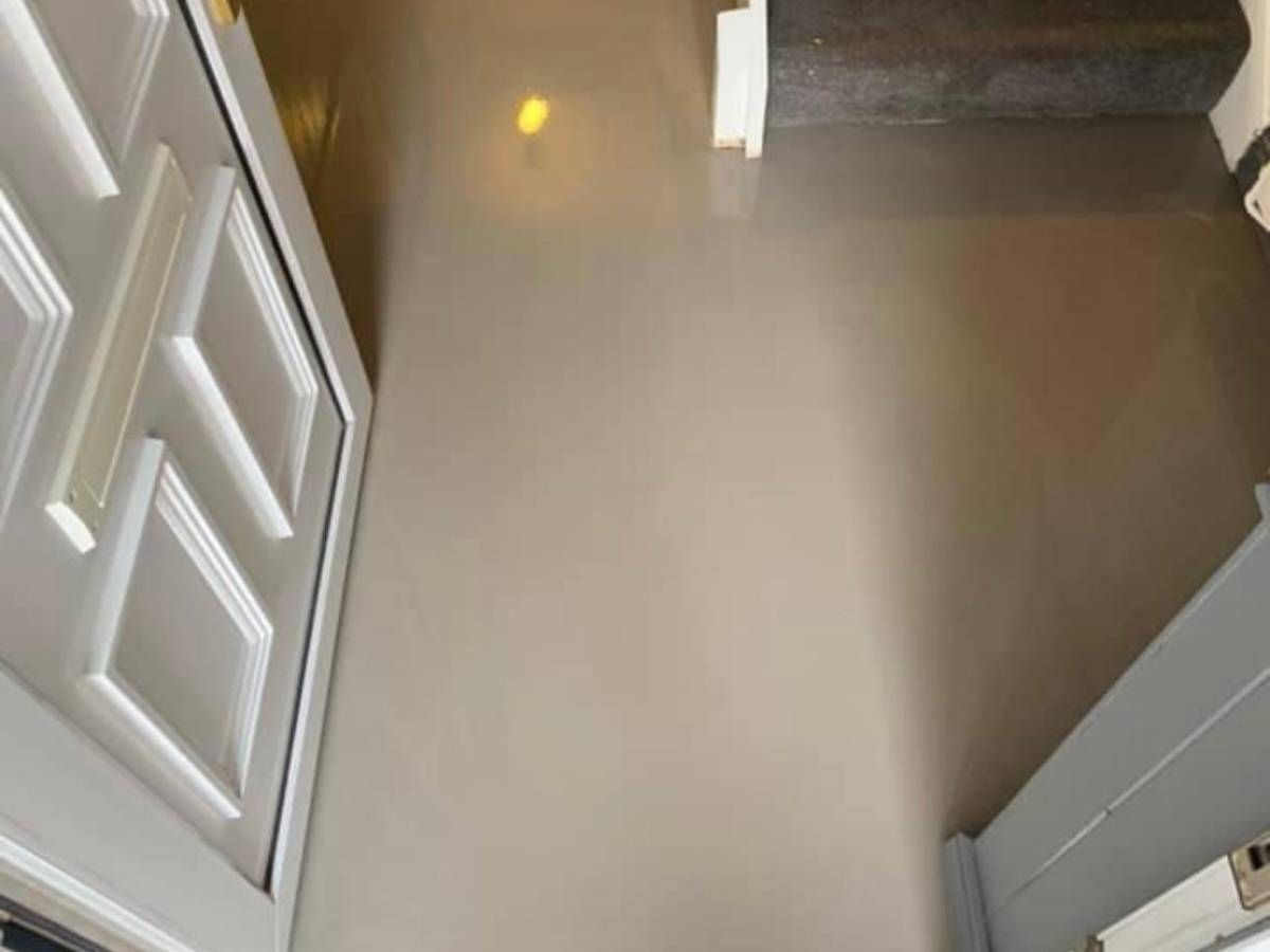 Derbyshire Flooring Specialists floor screeding a hall in Derby