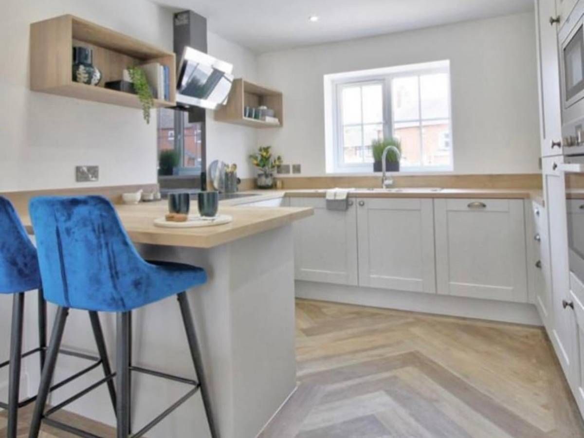 Derbyshire Flooring Specialists long vinyl herringbone flooring in Derby