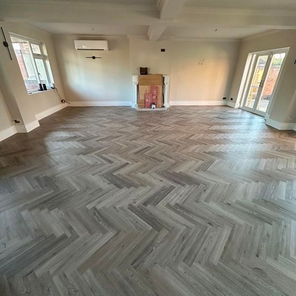 Derbyshire Flooring Specialists herringbone flooring in Derby