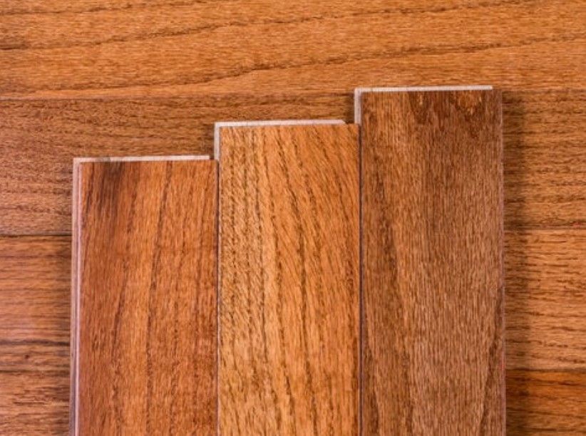 engineered wooden flooring planks used for a business in Derby
