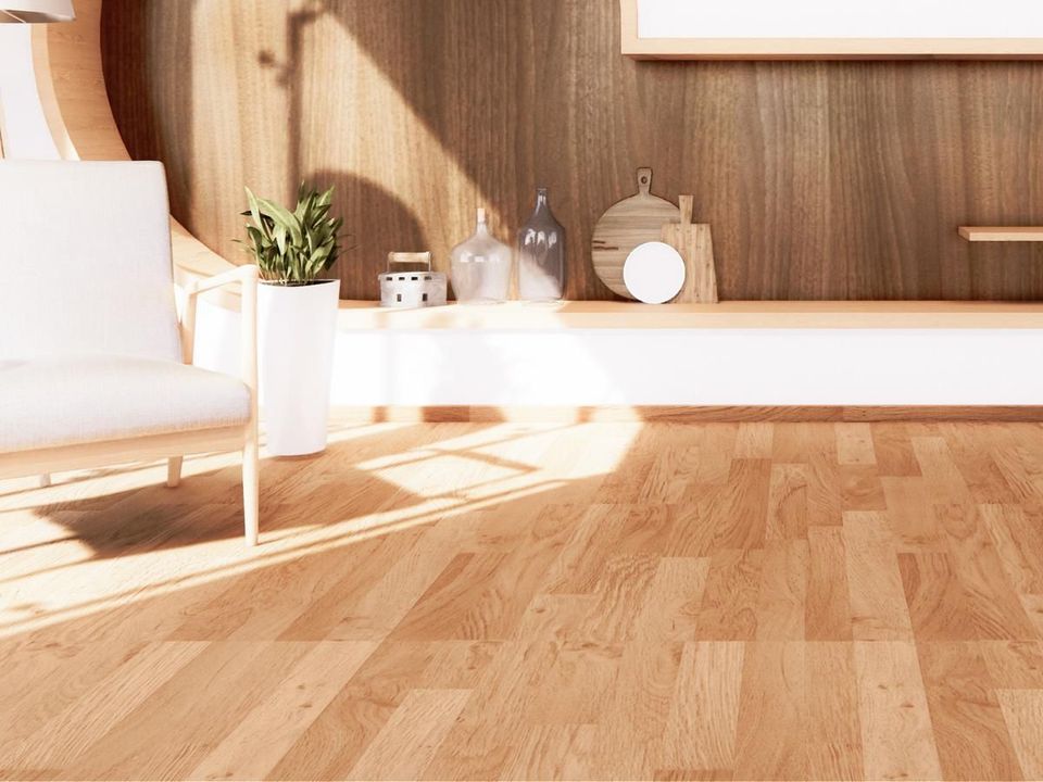 Oak wood flooring fitted in a South Derbyshire property