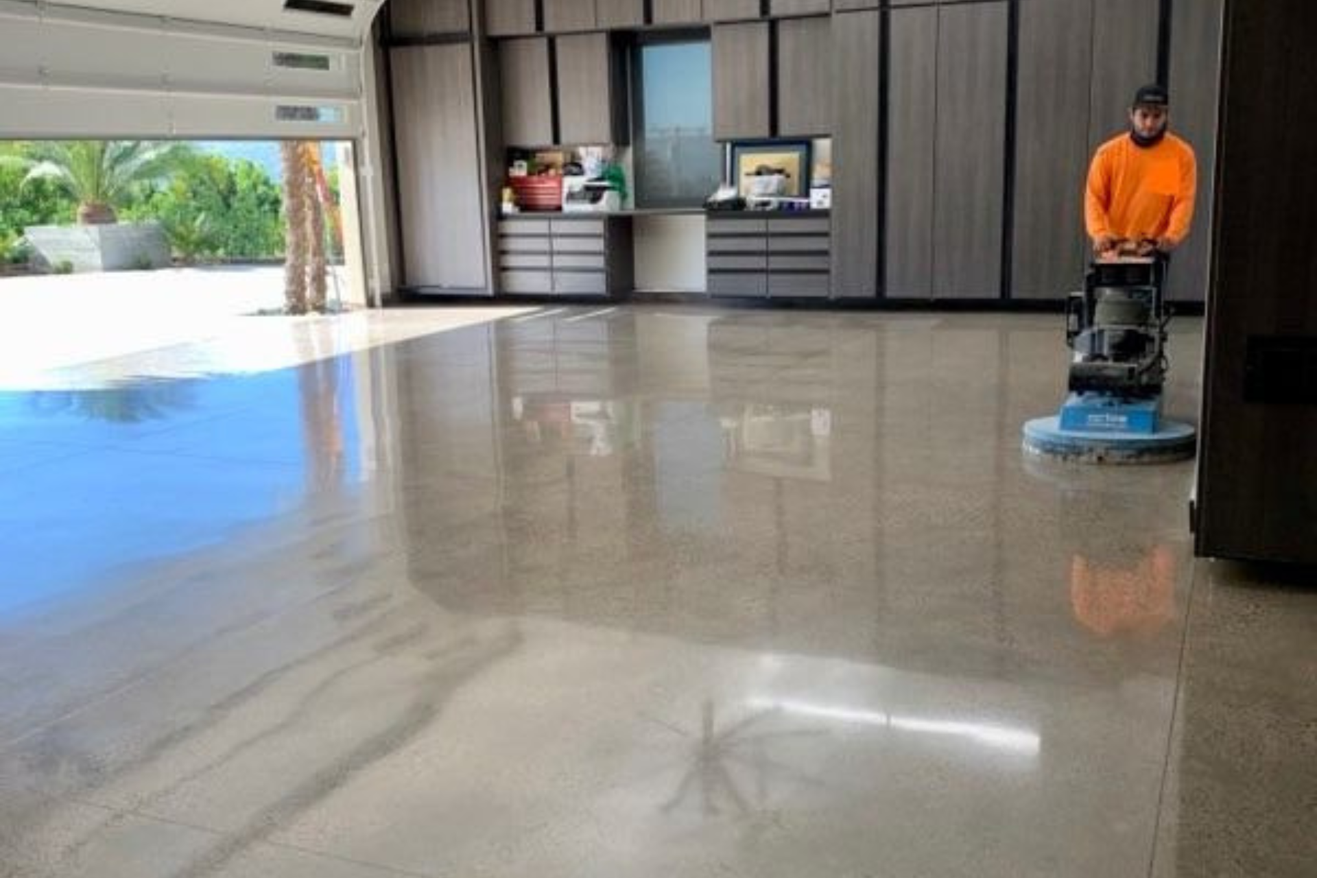 polished concrete contractors Melbourne fl