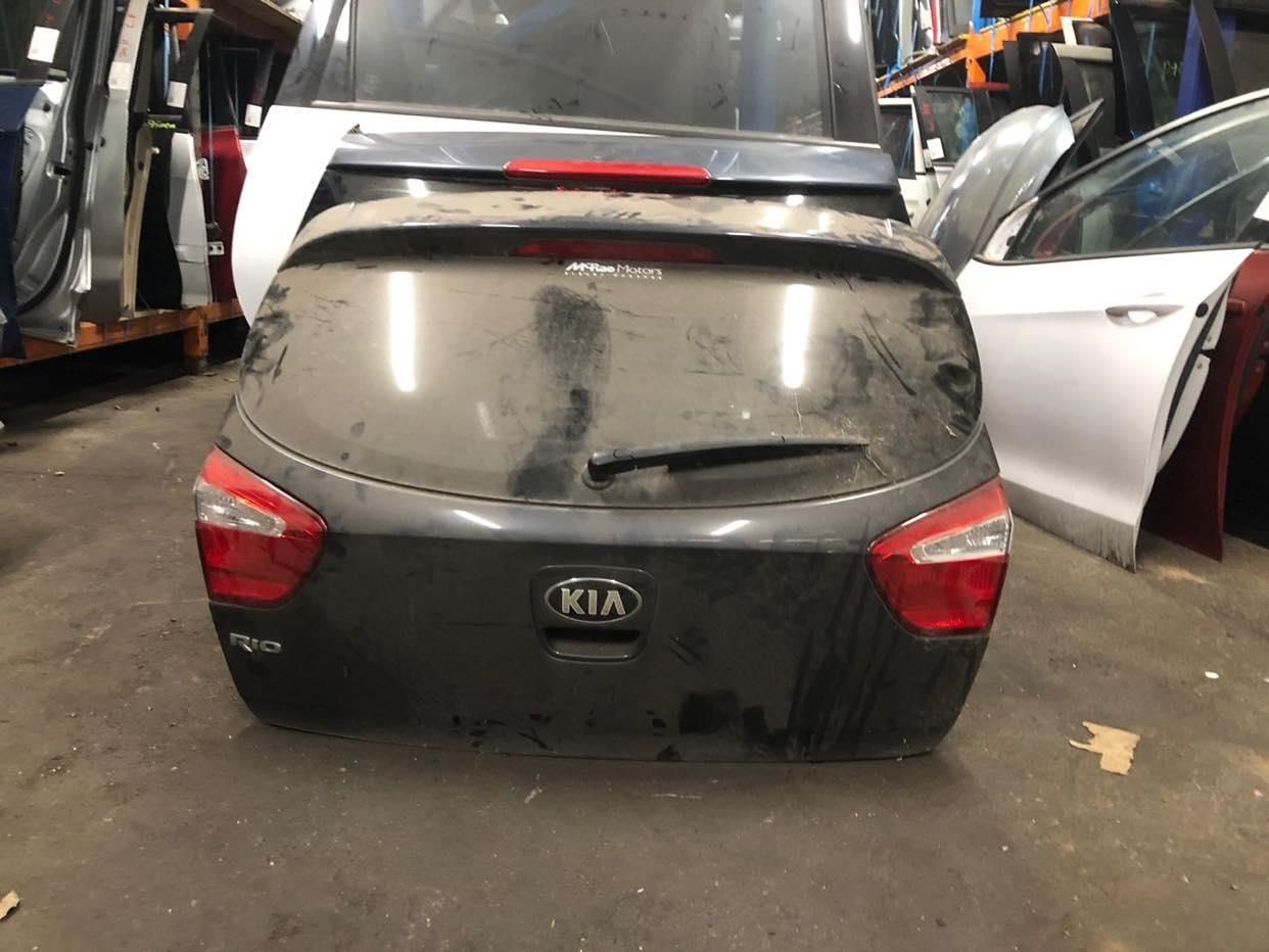 White car parked 
