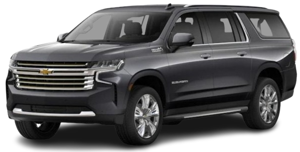 Gray Chevrolet Suburban SUV.