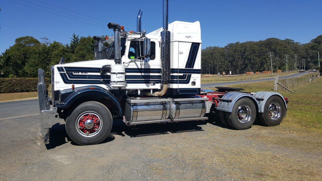 Trailer Truck — Auto Body Shop in Bonville, NSW Trailer Truck — Auto Body Shop in Bonville, NSW