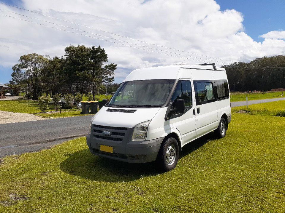 White Van — Automotive Paint in Bonville, NSW