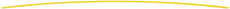 Thin yellow curved line near the top of a white background