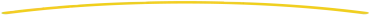 Thin yellow curved line near the top on a white background