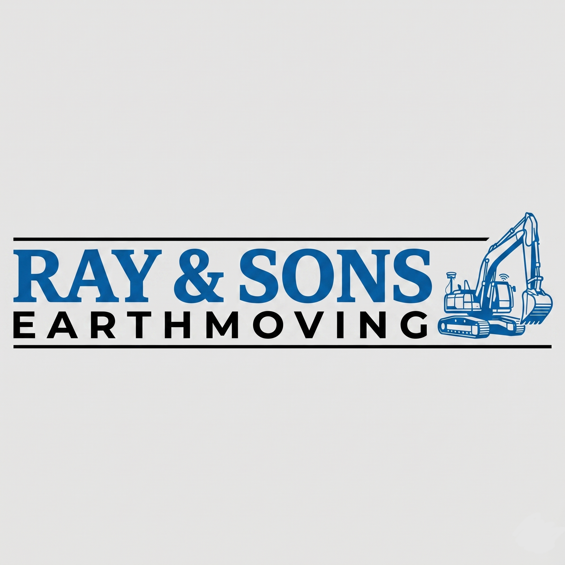 Ray & Sons Earthmoving Logo