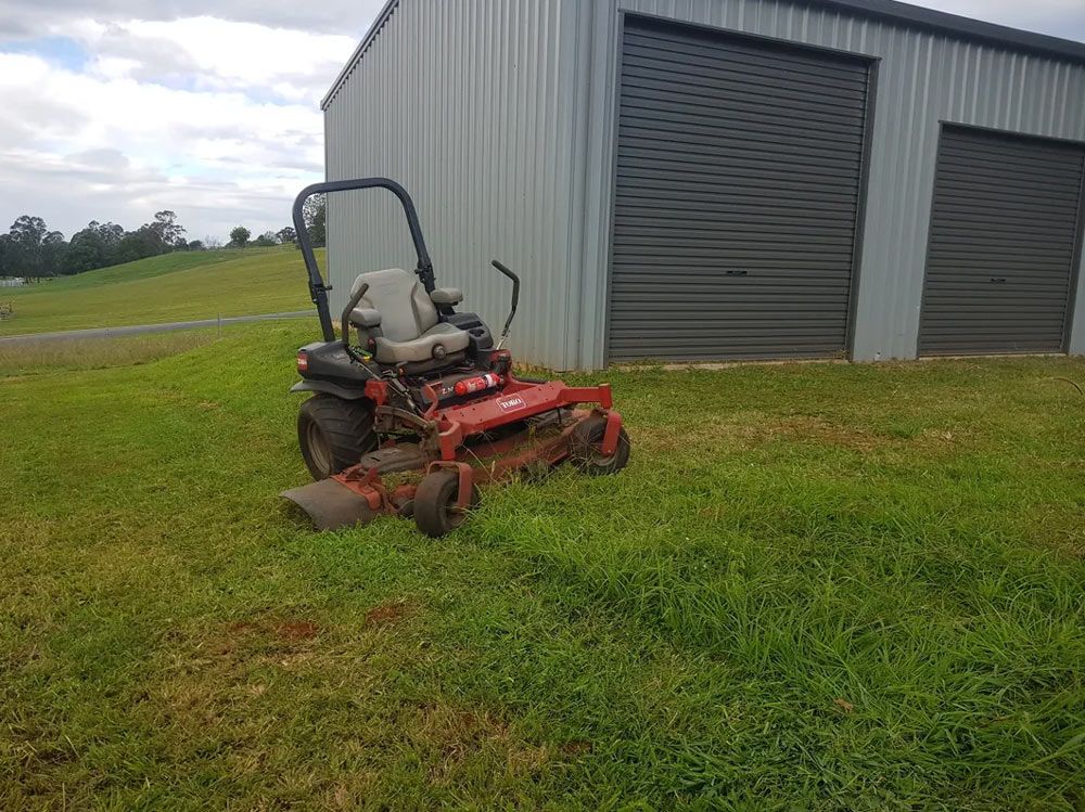 Lawn Maintenance With The Toro Z Master Lawn Mower — All Assist In Bonville NSW