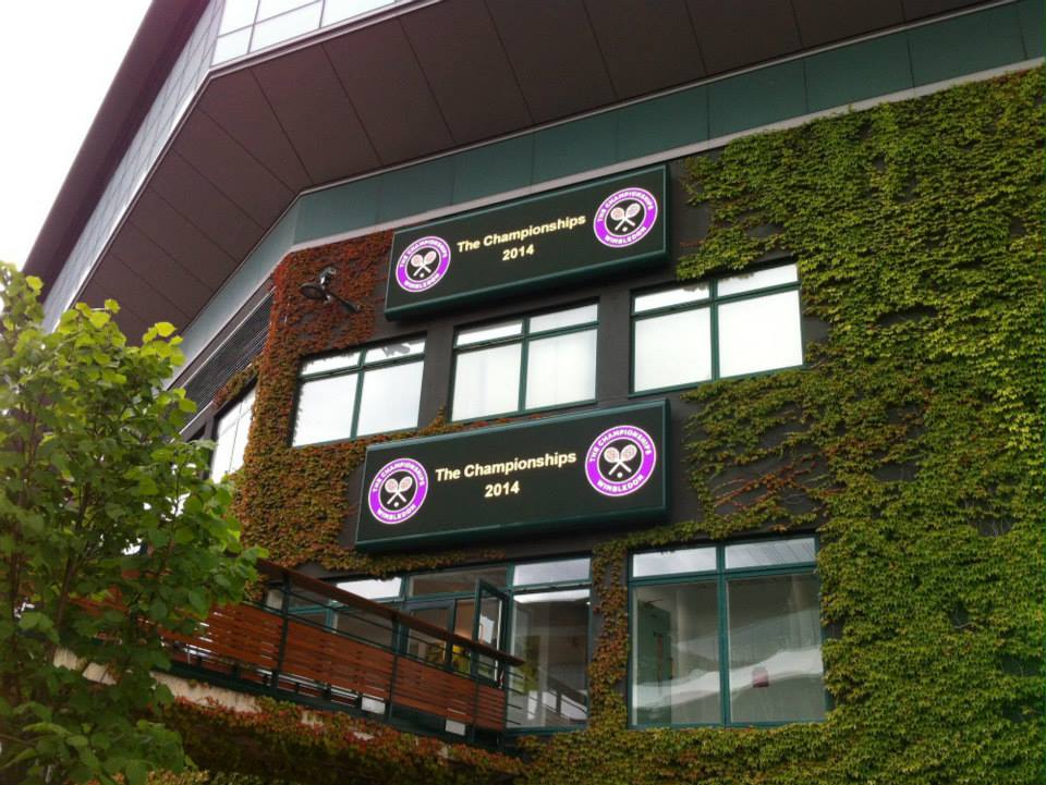 Wimbledon signage