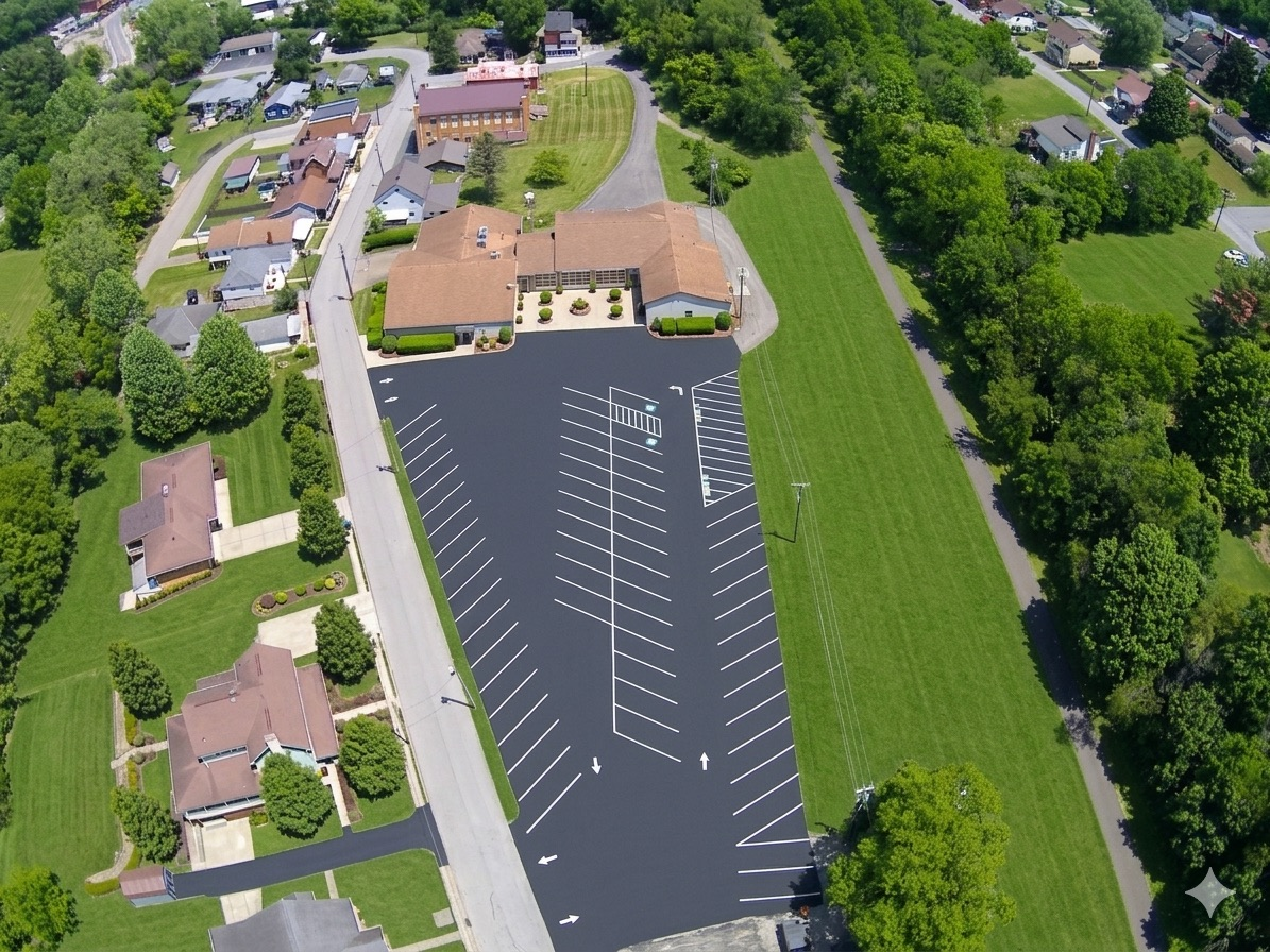 Asphalt Resurfacing - After