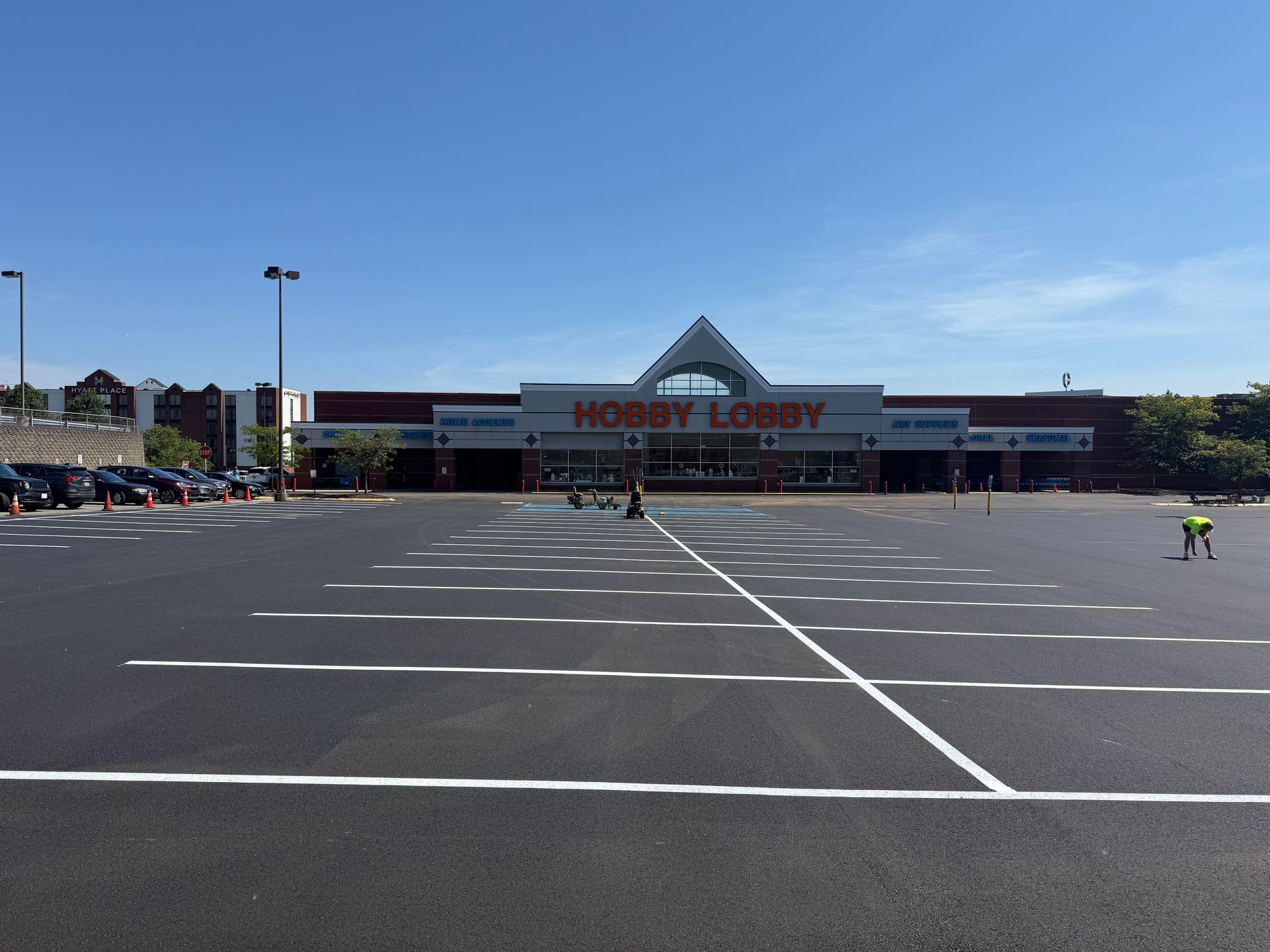 Pittsburgh Asphalt Repair Shopping Plaza