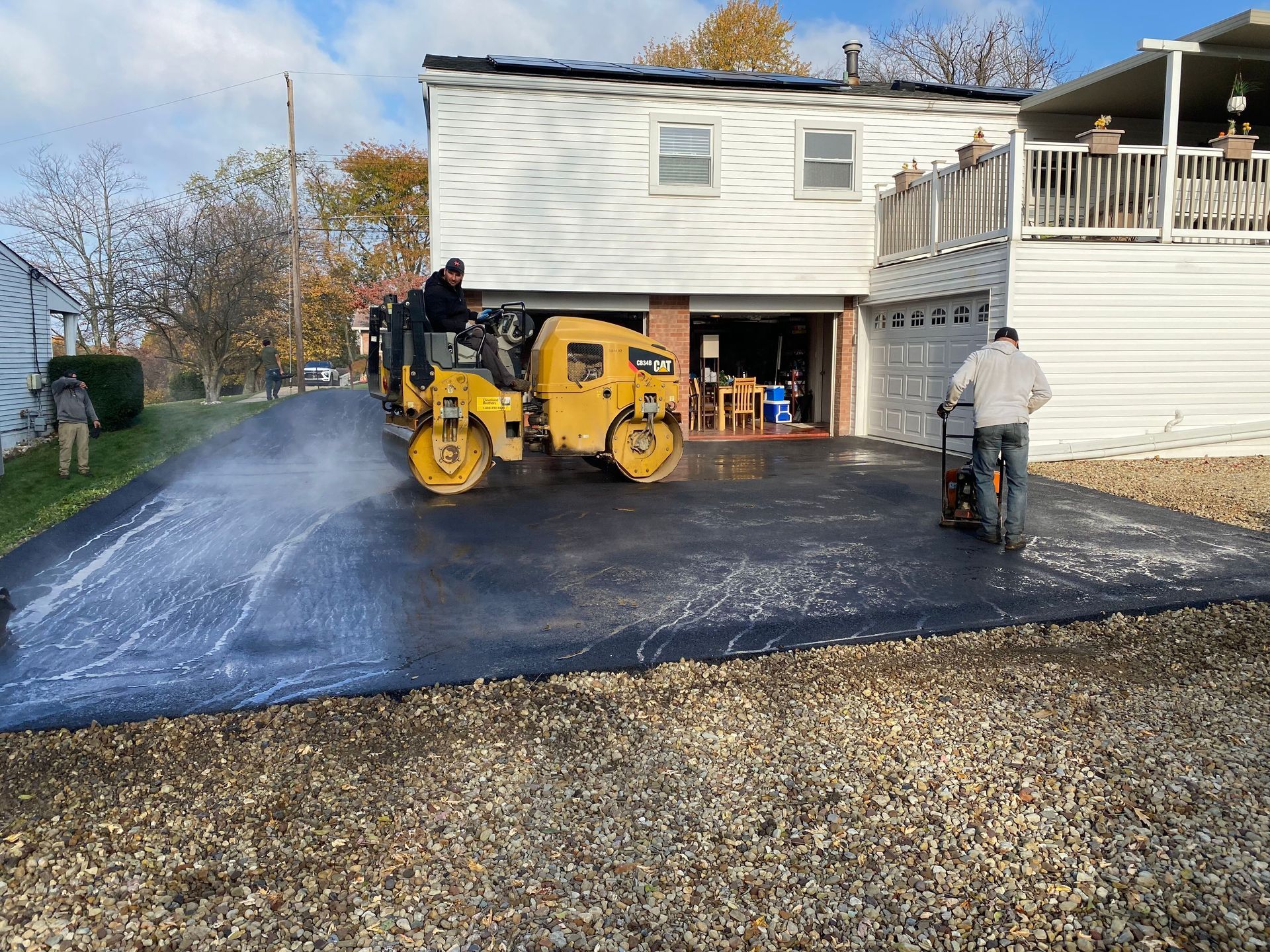 Professional asphalt paving services