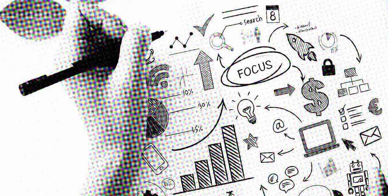 hand writing marketing plan