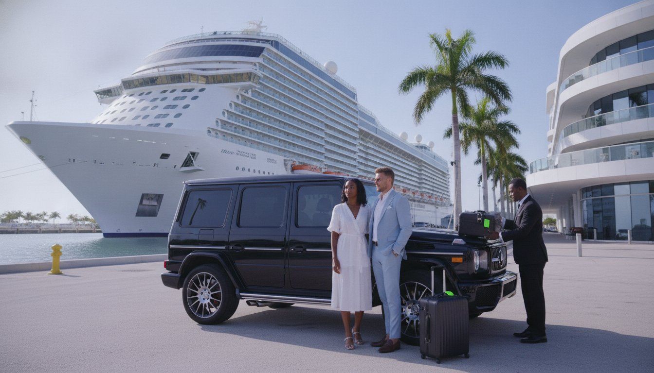 pre-booked miami  cruise transportation