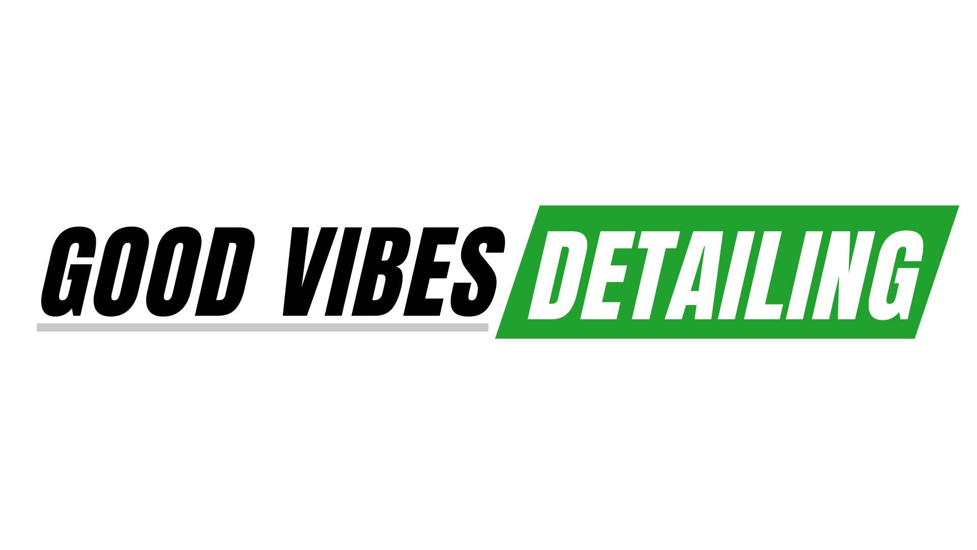 Good Vibes Detailing Logo
