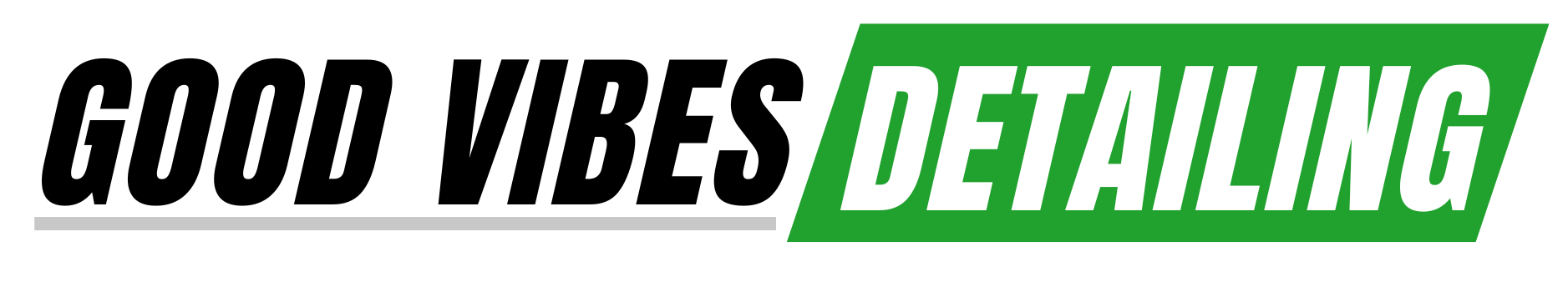 Good Vibes Detailing Logo
