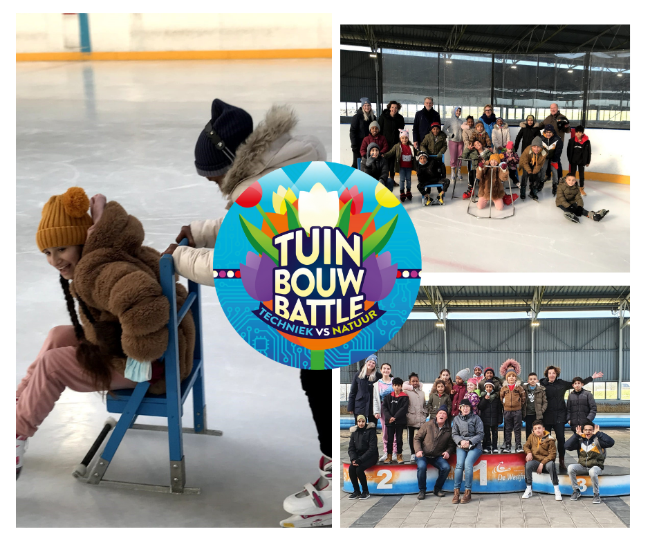 Tulpen en schaatsen