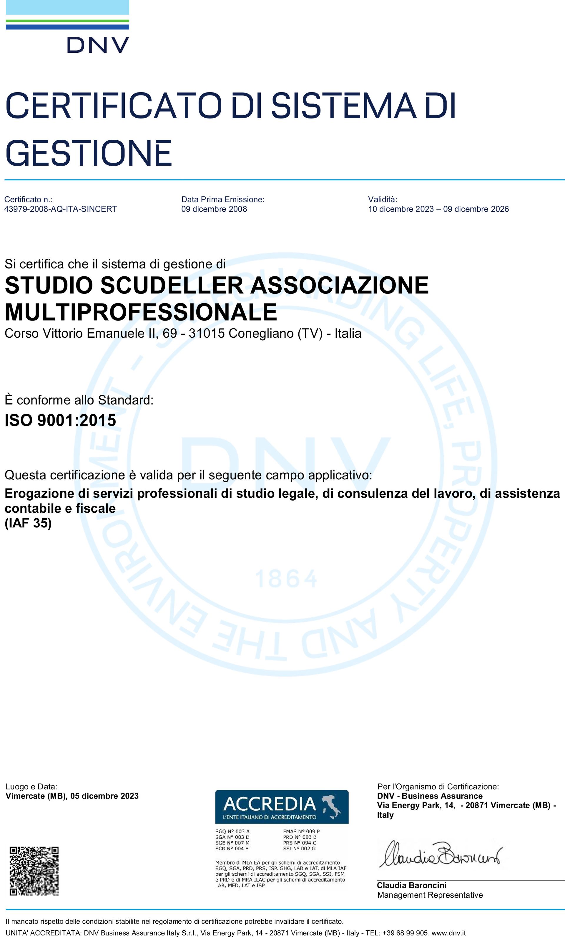 ico certficazioni